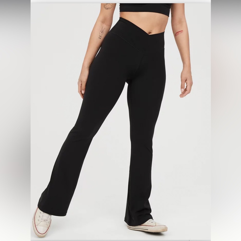 Aerie high waisted crossover leggings